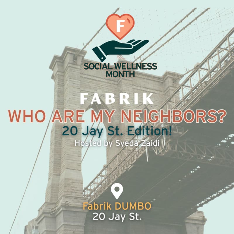 Cover Image for Who Are My Neighbors? 20 Jay St. Edition!