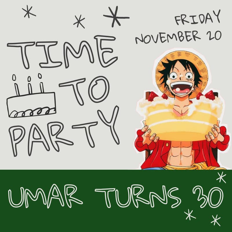 Cover Image for Umar Turns 30