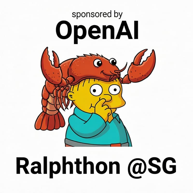 Cover Image for Ralphthon @SG sponsored by OpenAI