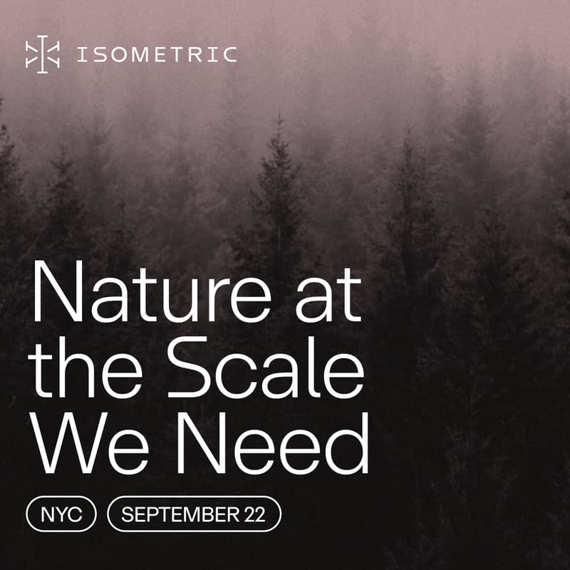 Cover Image for Panel & Happy Hour: Nature at the Scale We Need