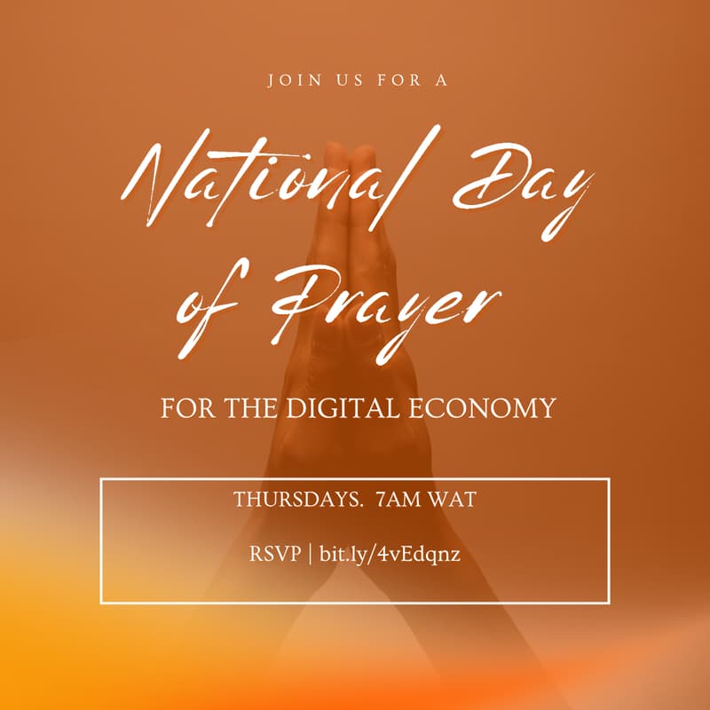Cover Image for National Day of Prayer for the Digital Economy