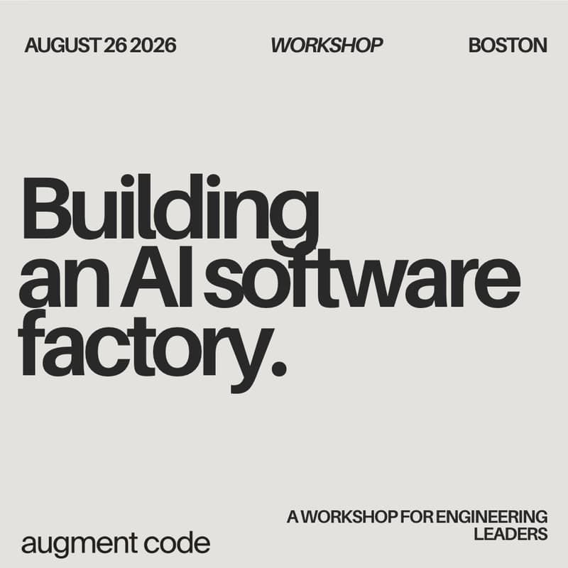 Cover Image for Workshop: Building an AI software factory