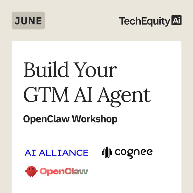 Cover Image for OpenClaw Workshop: Build Your GTM AI Agent