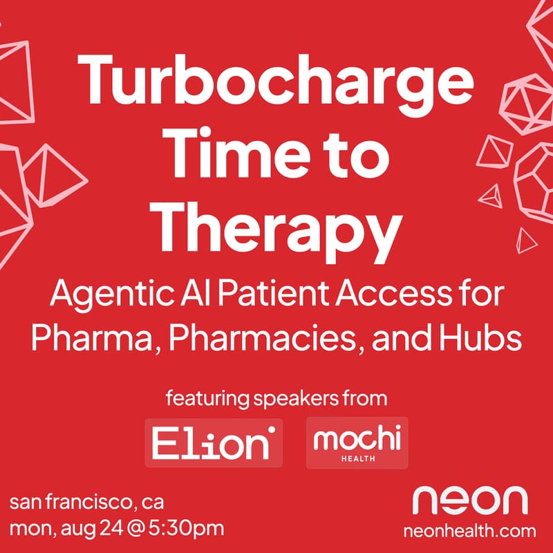 Cover Image for Turbocharge Time to Therapy: Agentic Patient Access for Pharma & Pharmacies