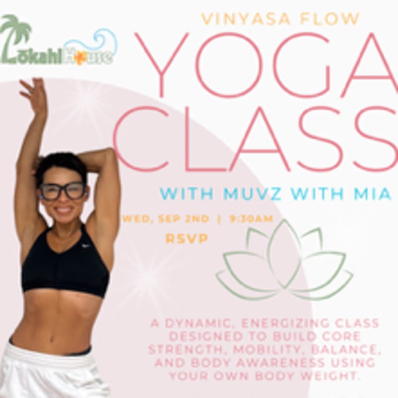 Cover Image for Yoga Class- Vinyasa Flow