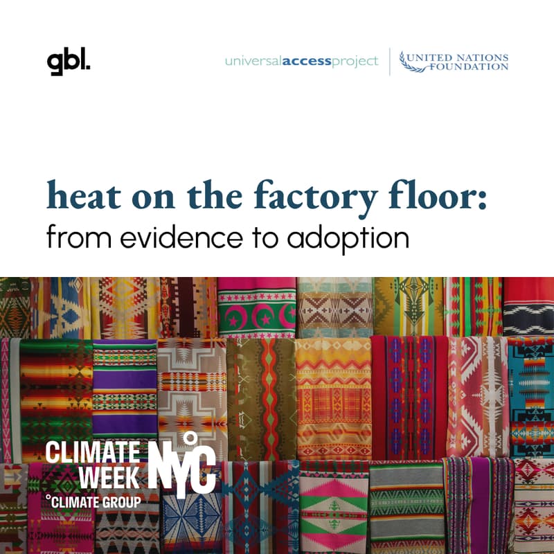 Cover Image for Heat on the Factory Floor: From Evidence to Adoption