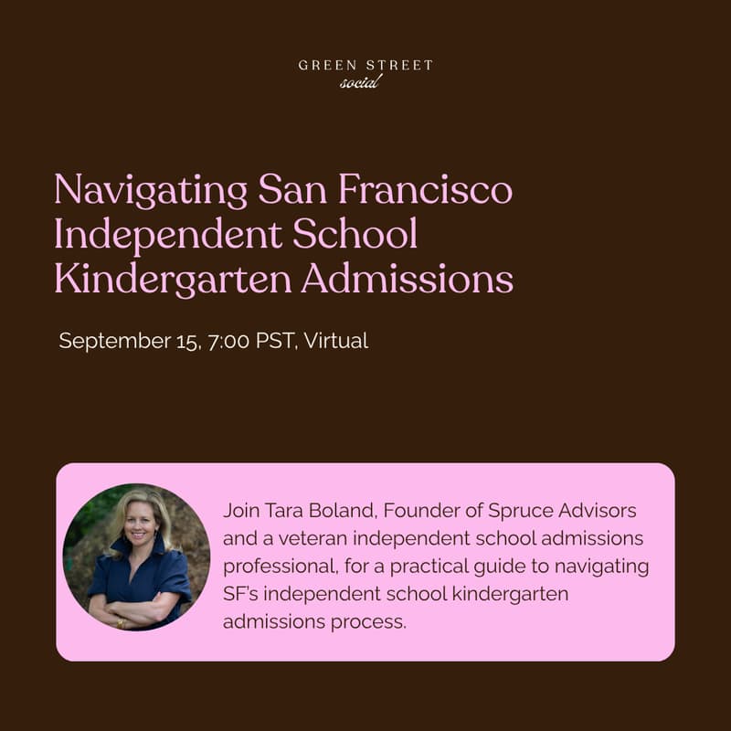 Cover Image for Navigating San Francisco Independent School Kindergarten Admissions