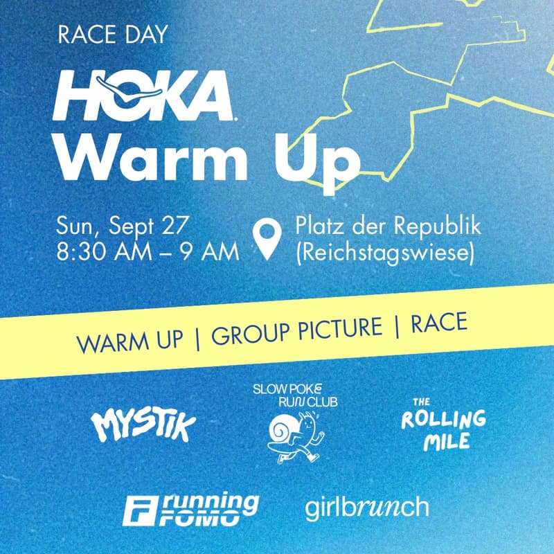 Cover Image for WARM UP & GROUP PICTURE - Berlin Running Crews x HOKA