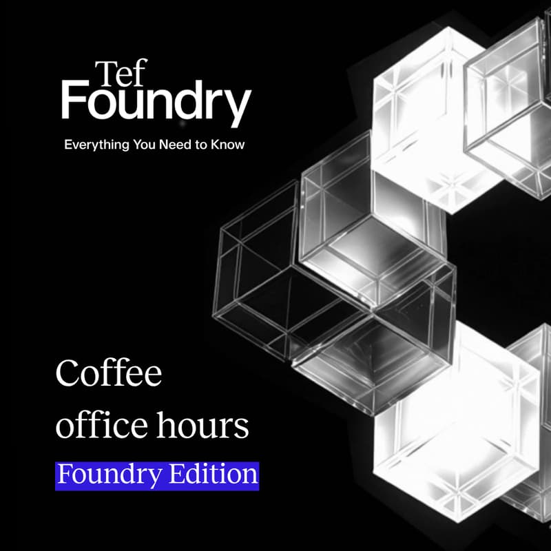 Cover Image for TEF Foundry: coffee office hours