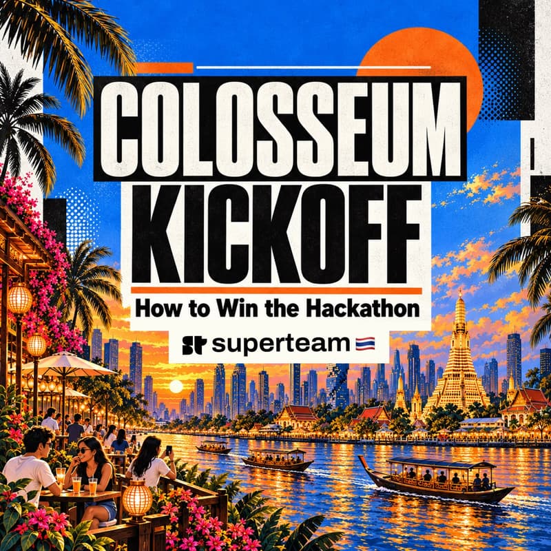 Cover Image for Colosseum Kickoff + How to Win the Hackathon