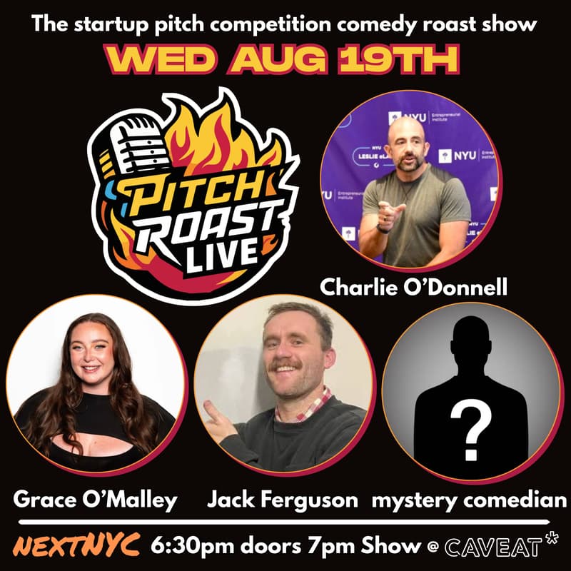 Cover Image for Pitch Roast Live - August