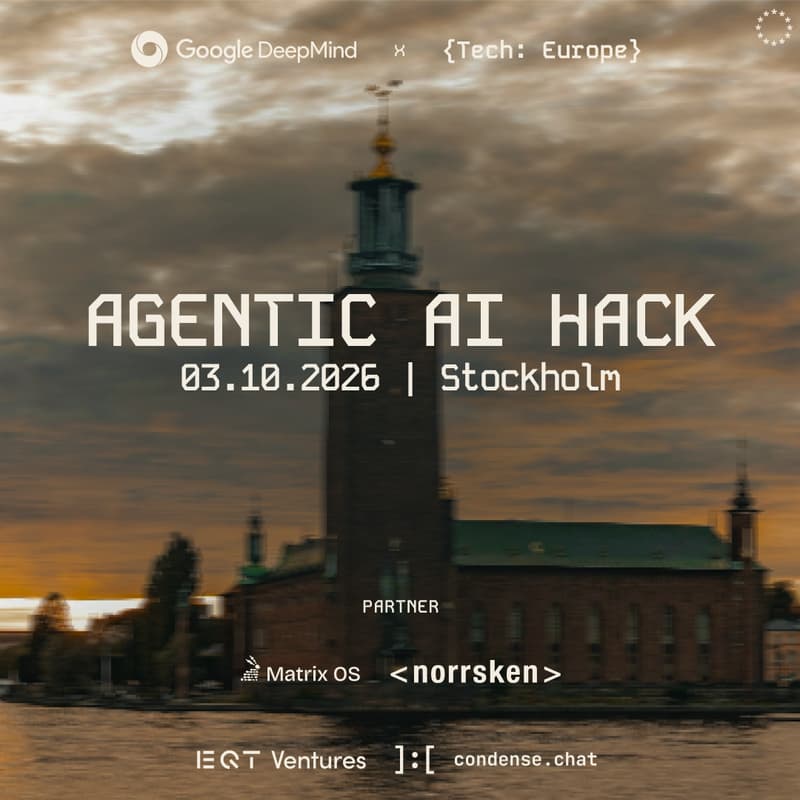 Cover Image for {Tech: Europe} Agentic AI Hack