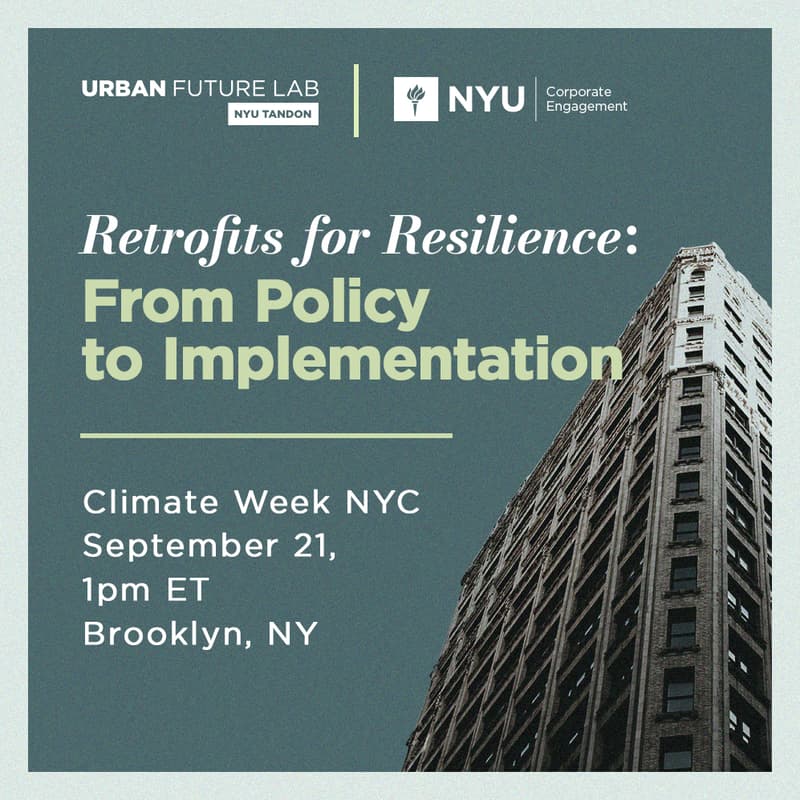 Cover Image for Retrofits for Resilience: From Policy to Implementation