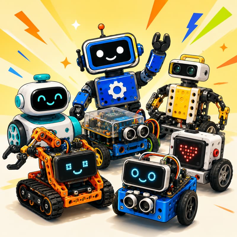 Cover Image for STEM Robotics Workshop: Build, Code & Drive Your First Robot
