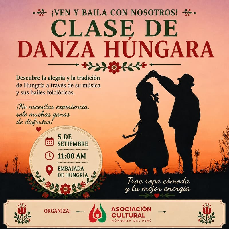 Cover Image for Clase de danza húngara