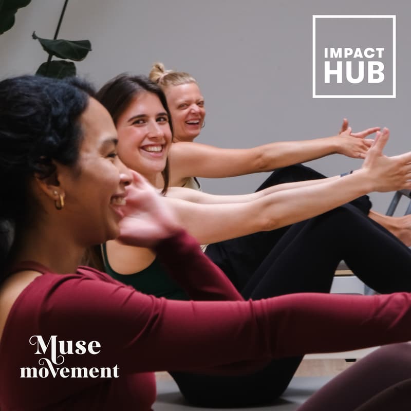 Cover Image for Pilates on the rooftop at Impact Hub