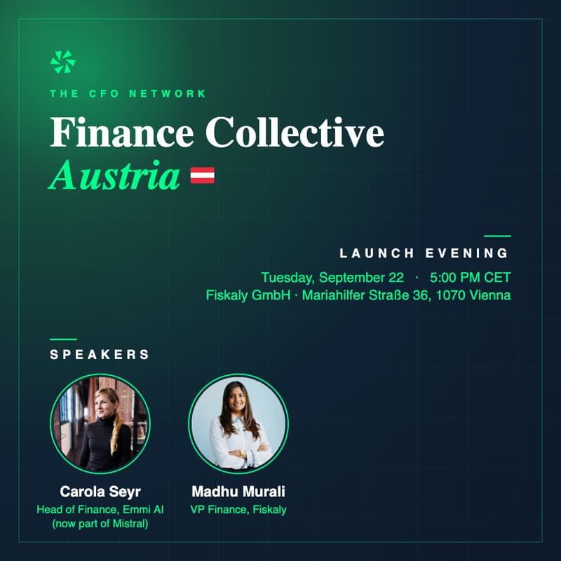 Cover Image for Finance Collective Austria: Launch Night