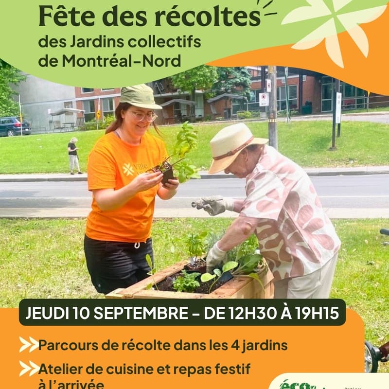 Cover Image for Parc Gouin - Fête des récoltes des Jardins collectifs de Montréal-Nord