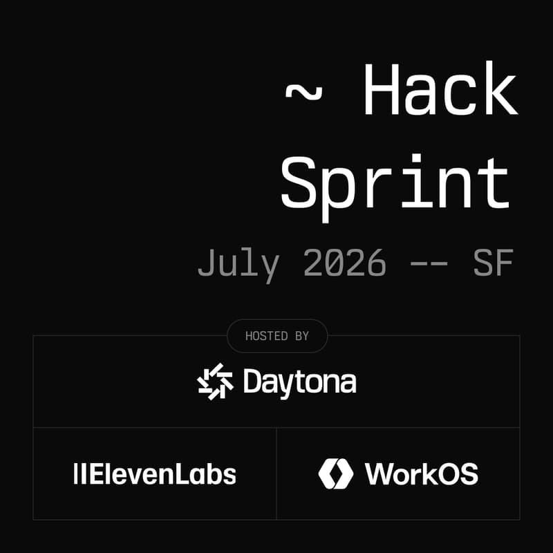 Cover Image for Daytona HackSprint w/ Braintrust - SF, July 2026
