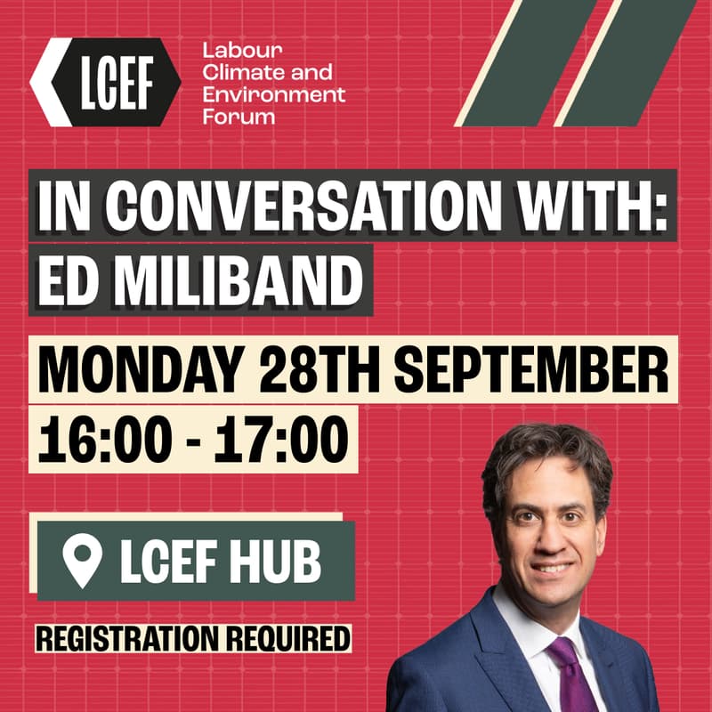 Cover Image for In Conversation with: Ed Miliband