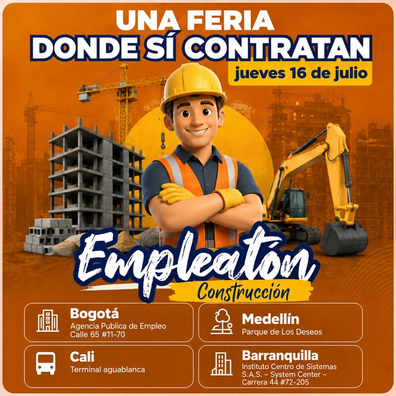 Cover Image for Empleatón Construcción