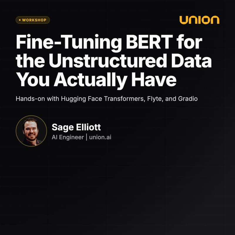Cover Image for Fine-Tuning BERT for the Unstructured Data You Actually Have