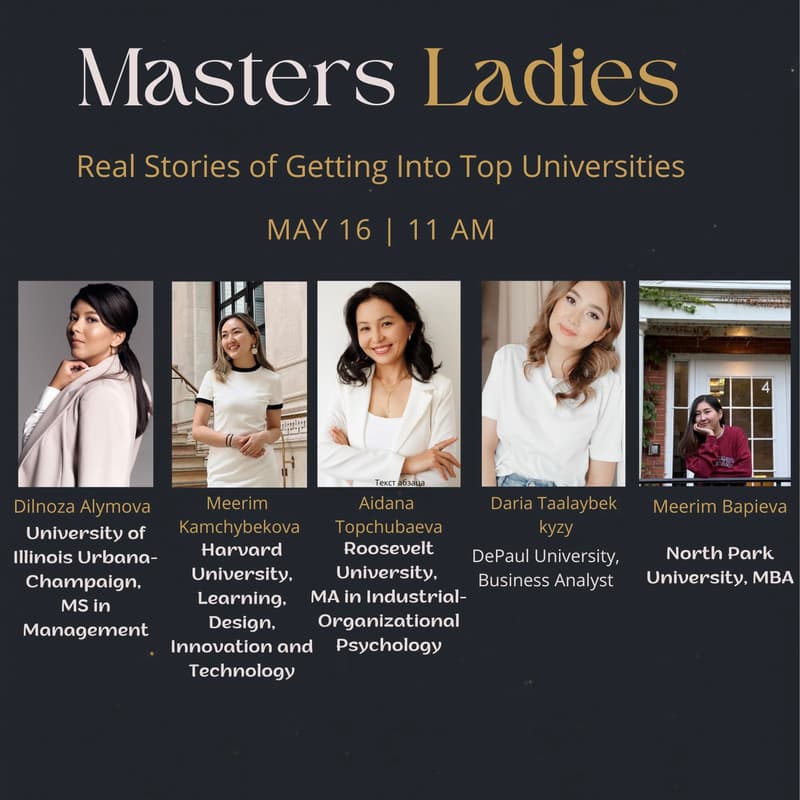 Cover Image for Masters Ladies: Реальные истории поступления в университеты.