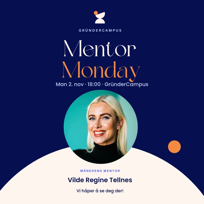 Cover Image for Mentor Monday: Vilde Regine Tellnes