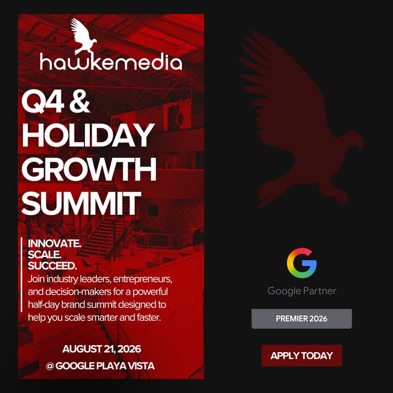 Cover Image for Hawke Q4 & Holiday Growth Summit at Google Playa Vista