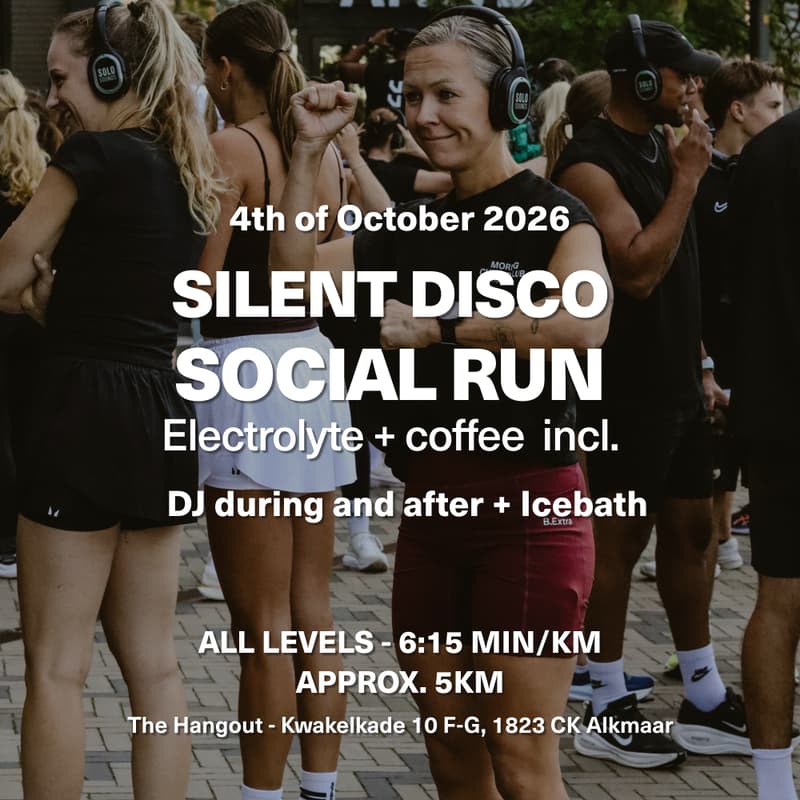 Cover Image for Morning Culture Club - Silent disco Run + Games at The Hangout