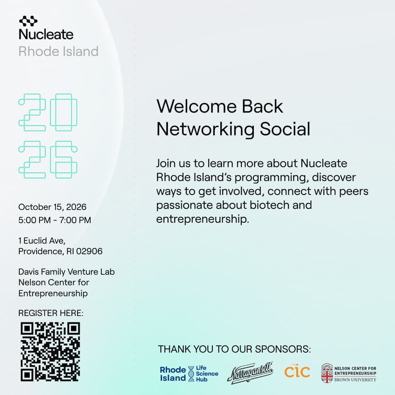 Cover Image for Nucleate Rhode Island - Welcome Back Social