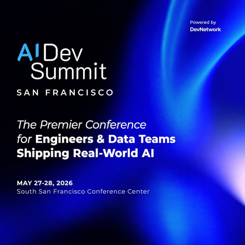 Cover Image for FREE Open Passes to AI DevSummit 2026 - REG USING LINK IN DESCRIPTION