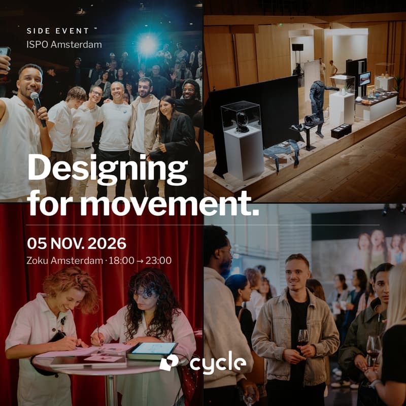 Cover Image for Cycle x ISPO Amsterdam: Designing for Movement