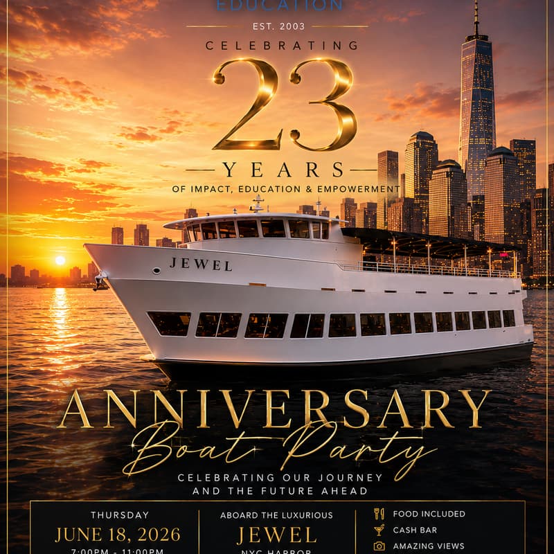 Cover Image for Momentum Education 23 Anniversary Boat Party