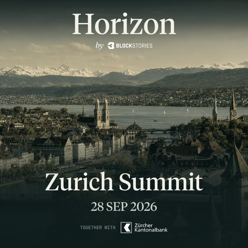 Cover Image for Blockstories Horizon 2026: Zurich Summit 🇨ðŸ‡