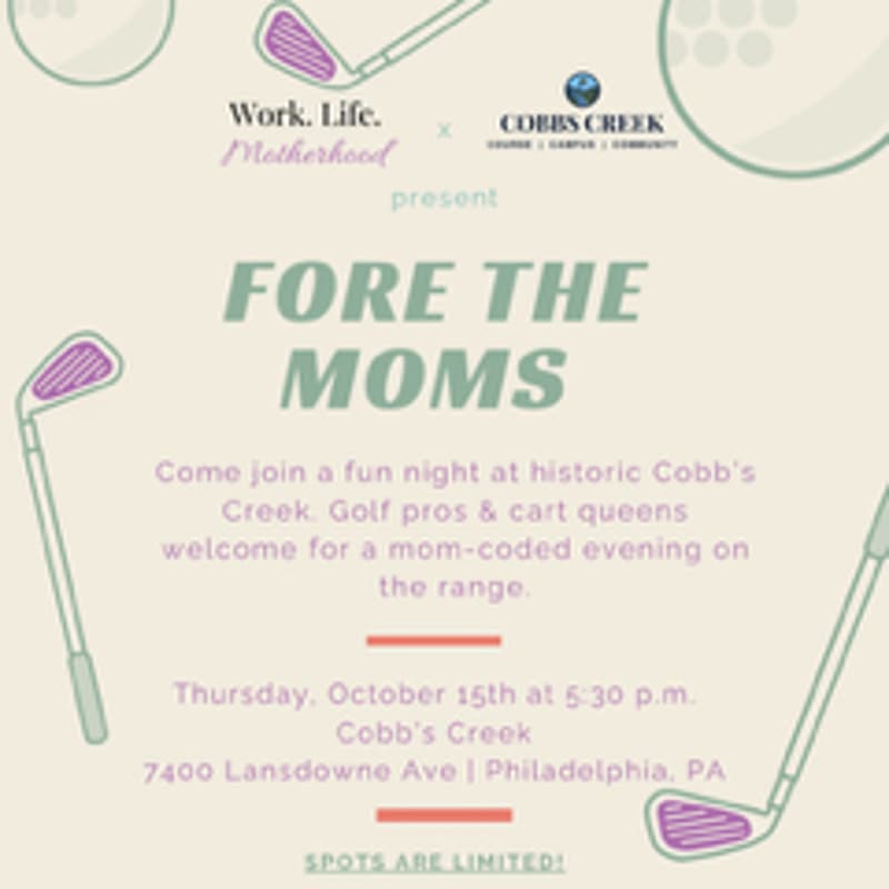 Cover Image for Fore the Moms | Golf Event