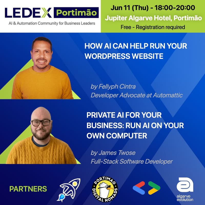Cover Image for LEDEX Portimão - AI for Business - June 2026