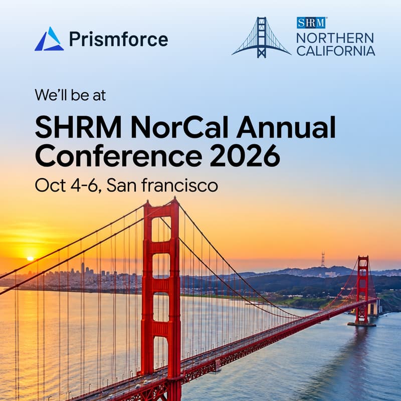 Cover Image for Meet the Prismforce Team at SHRM NorCal Annual Conference 2026 — San Francisco