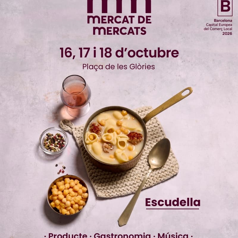 Cover Image for Let´s go to"Mercat de Mercats"Food Market (Tapas & Music)