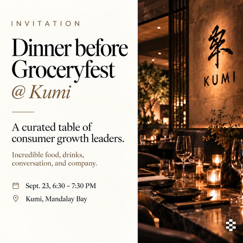 Cover Image for Groceryshop: Private Dinner @ Kumi