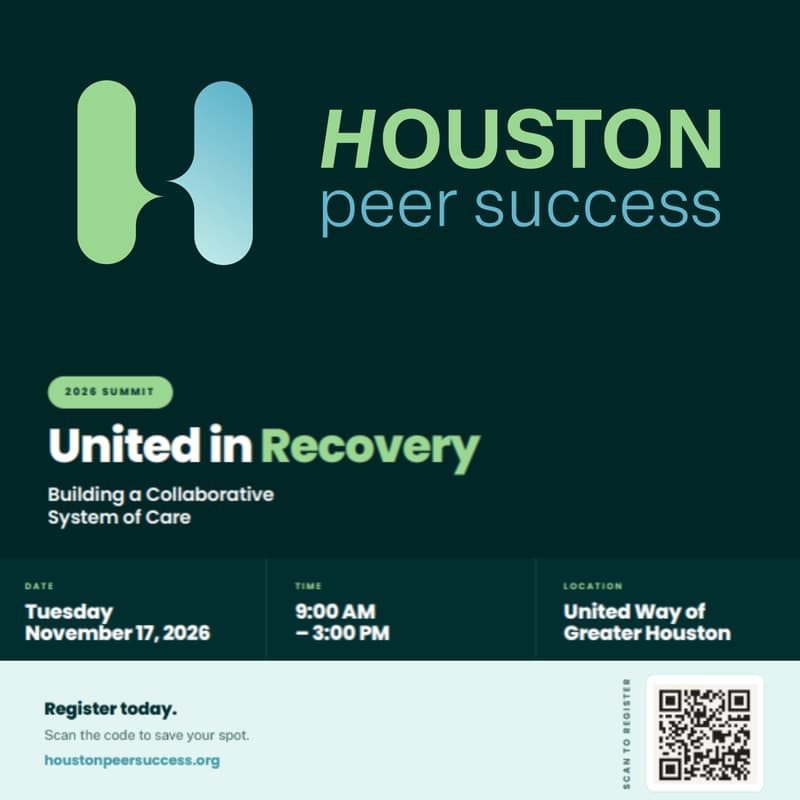 Cover Image for Houston Peer Success United In Recovery Summit
