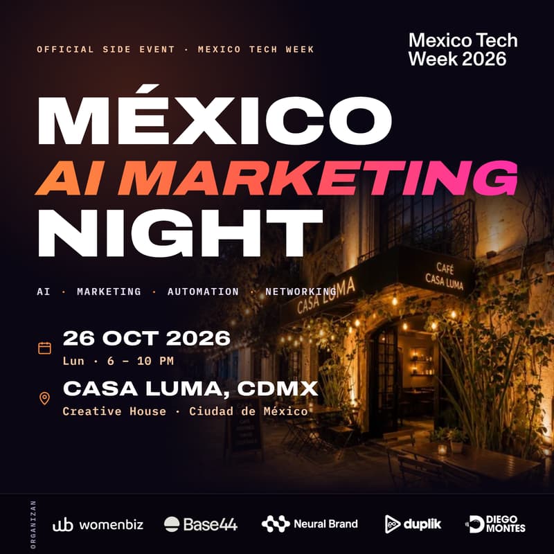 Cover Image for MEXICO AI MARKETING NIGHT