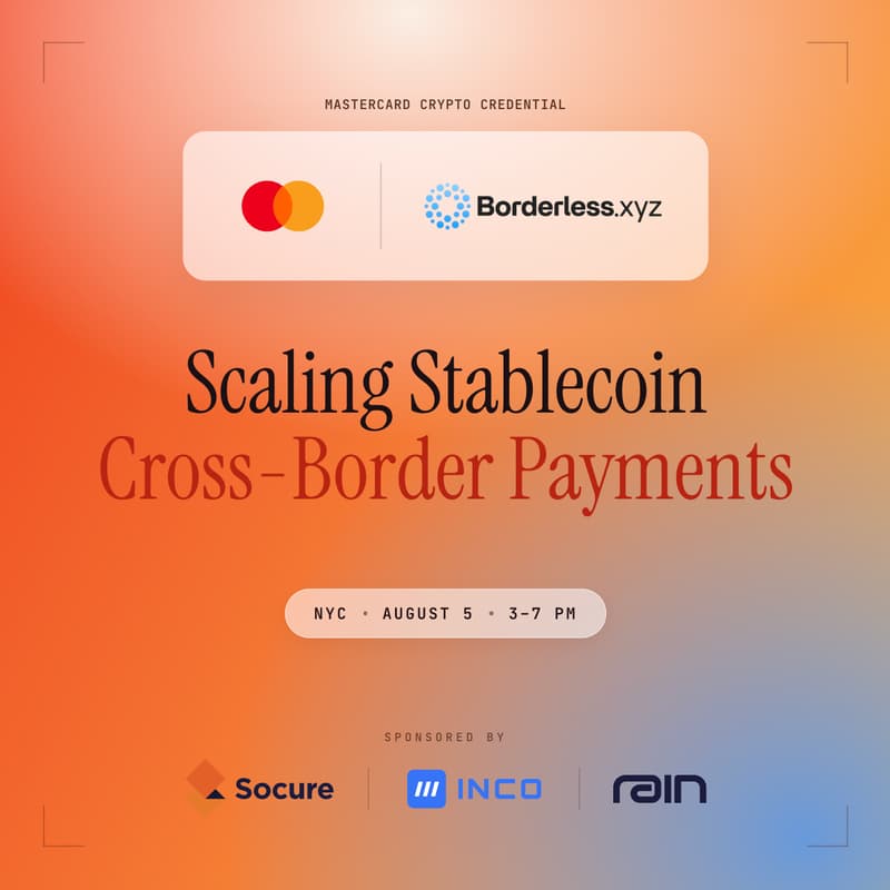 Cover Image for Scaling Stablecoin Cross-Border Payments | Mastercard x Borderless.xyz