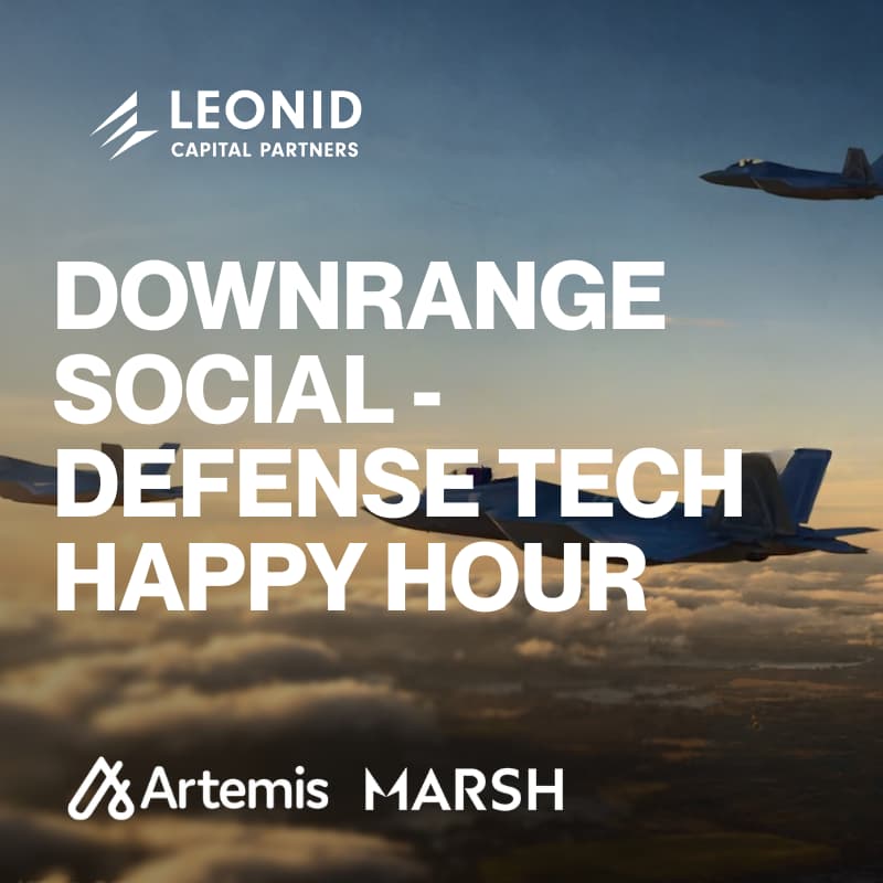 Cover Image for Downrange Social Defense Tech Happy Hour