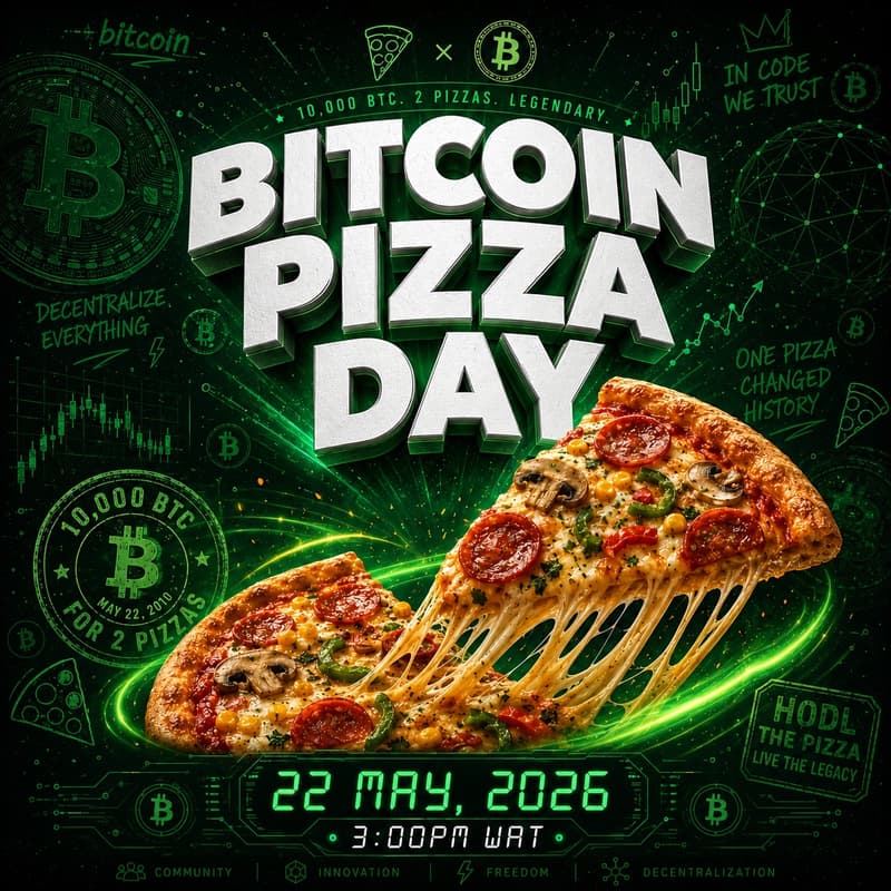 Cover Image for Bitcoin Pizza Day