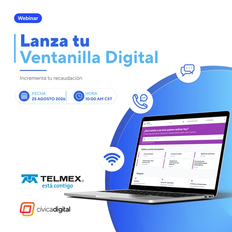 Cover Image for Webinar Lanza tu Ventanilla Digital