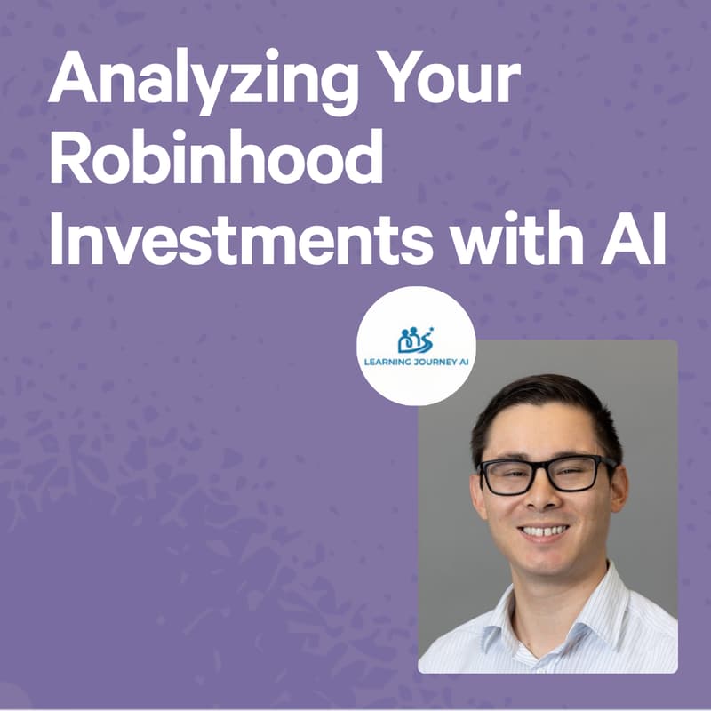 Cover Image for Analyzing Your Robinhood Investments with AI