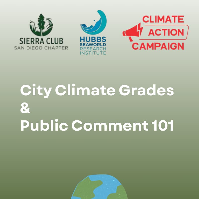 Cover Image for City Climate Grades & Public Comment 101