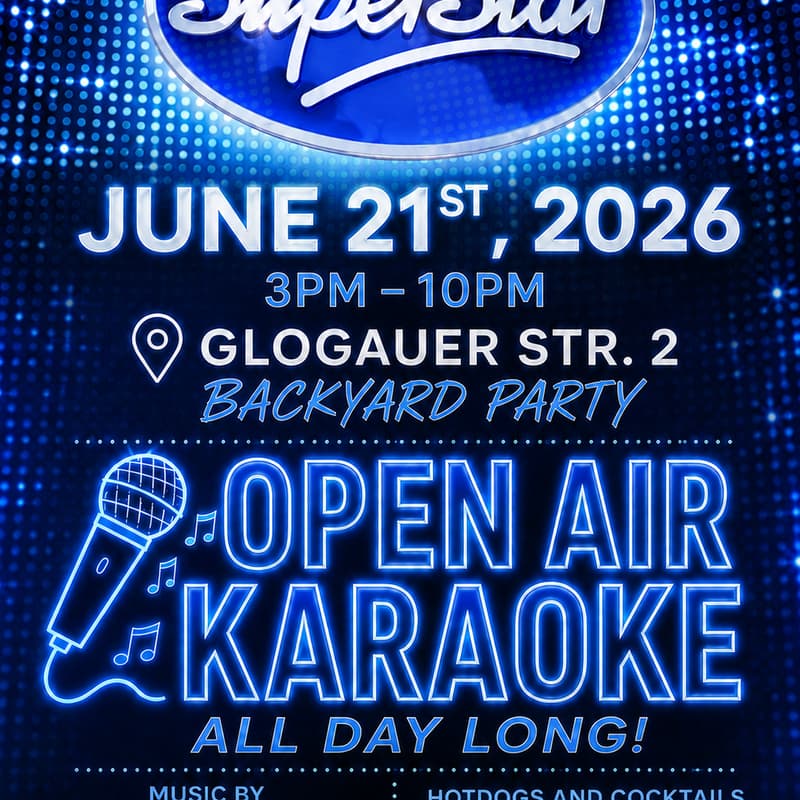 Cover Image for Görli Sucht den Superstar! Fête de la Musique 2026 Karaoke