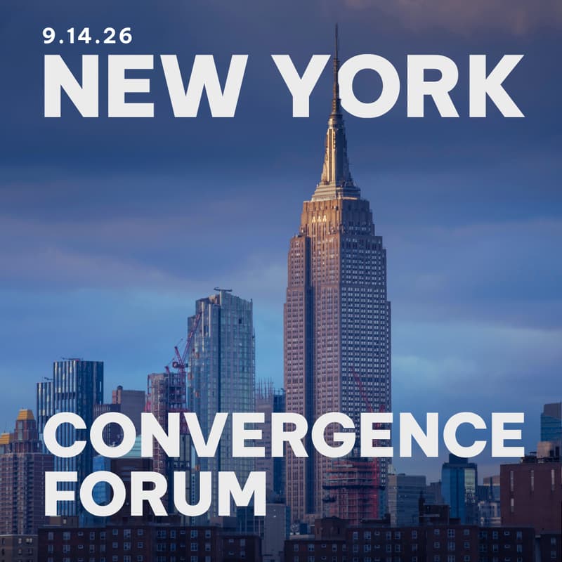 Cover Image for TDC Convergence Forum NYC